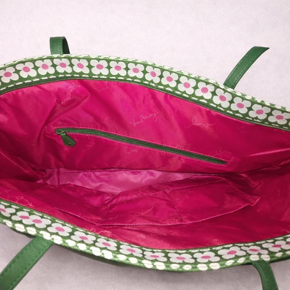 NWOT Vera Bradley Double-Take Tote Olivia Pink Large Work Travel Carryon Scarf - Picture 6 of 10